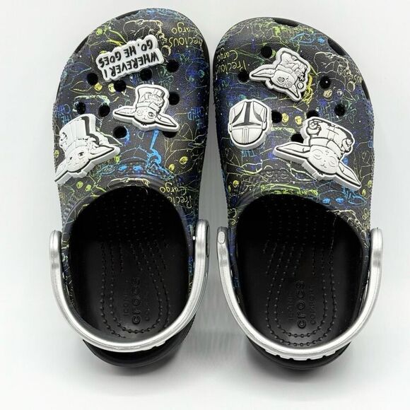 Crocs The Mandalorian The Child Classic Sandals - Kids C10 - Picture 7 of 10